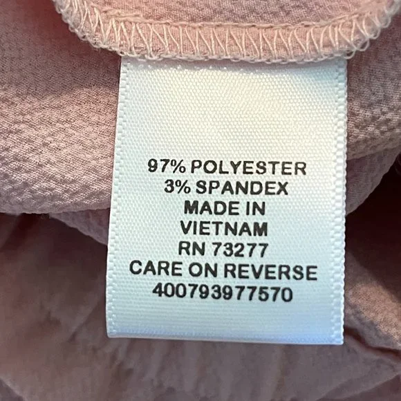 Candie's Separated Shoulder Soft Pink Top in Junior's Size XL NWT - Picture 10 of 11